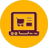 Online Shopping Vector Icon