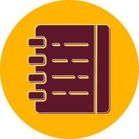 Notebook Vector Icon