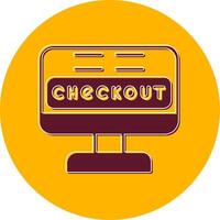 Checkout Vector Icon