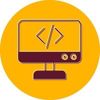 icono de vector de desarrollo web