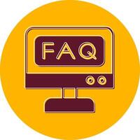 Faq Vector Icon