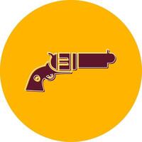 icono de vector de pistola