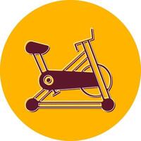 Stationary Bike Vector Icon