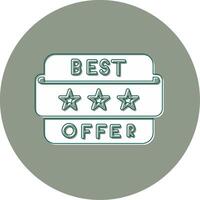 Offer Vector Icon