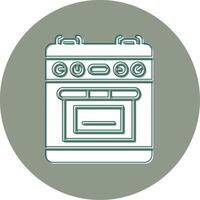 Gas Stove Vector Icon