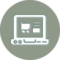 Online Shopping Vector Icon