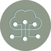 Cloud Configuration Vector Icon