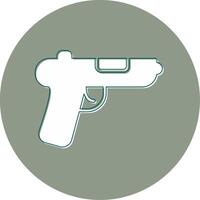 icono de vector de pistola