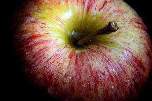 Fuji apples that look beautiful and delicious to eat. photo