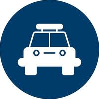 Police Car Vector Icon