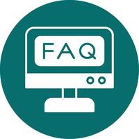 Faq Vector Icon