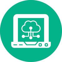 Cloud Computing Vector Icon