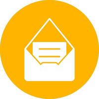 icono de vector de correo