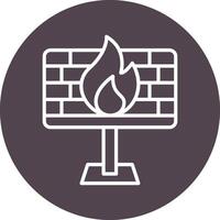 Firewall Vector Icon