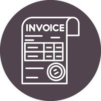 Invoice Vector Icon