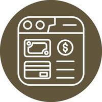 Online Payment Vector Icon