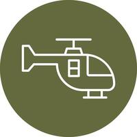 Helicopter Vector Icon