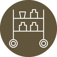 Trolley Vector Icon