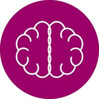 icono de vector de cerebro