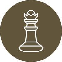 ajedrez piezas vector icono