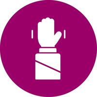 Hand Up Vector Icon