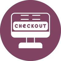Checkout Vector Icon