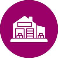 Warehouse Vector Icon