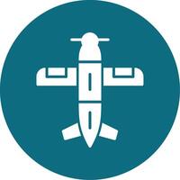 Monoplane Vector Icon