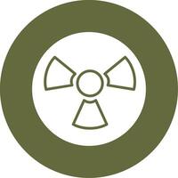 Radiation Vector Icon