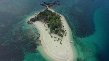 Antenne Aussicht von pagtenga Insel Norden kay video