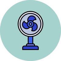 icono de vector de ventilador