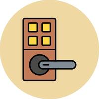 Smart Door Vector Icon