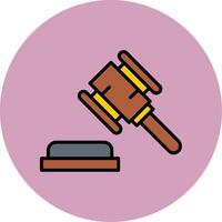 Gavel Vector Icon