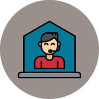 Call Center Vector Icon