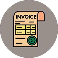 Invoice Vector Icon