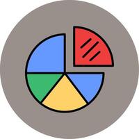 Pie Chart Vector Icon