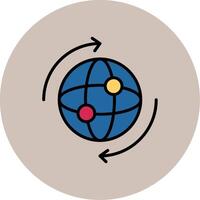 Worldwide Vector Icon