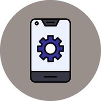 Smartphone Settings Vector Icon