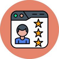 Rating Vector Icon