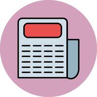 Newspaper Vector Icon