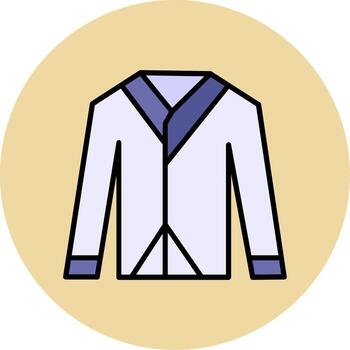Bathrobe Vector Icon