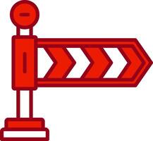 Roadblock Vector Icon