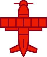 Biplane Vector Icon