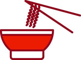 Noodles Vector Icon