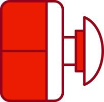 Emergency Button Vector Icon