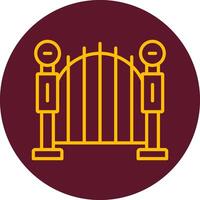 Gate Vector Icon