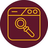 Search Engine Vector Icon