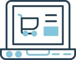 Online Shopping Vector Icon