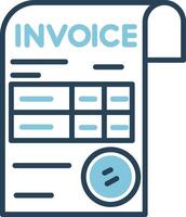 Invoice Vector Icon