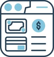 Online Payment Vector Icon